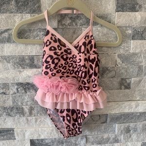 Leopard 1 Piece Swimsuit
